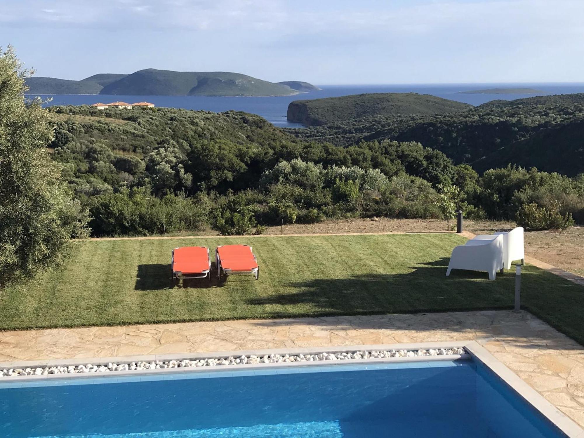 Luxurious Villa In Peloponnese With Swimming Pool Kamária Zewnętrze zdjęcie