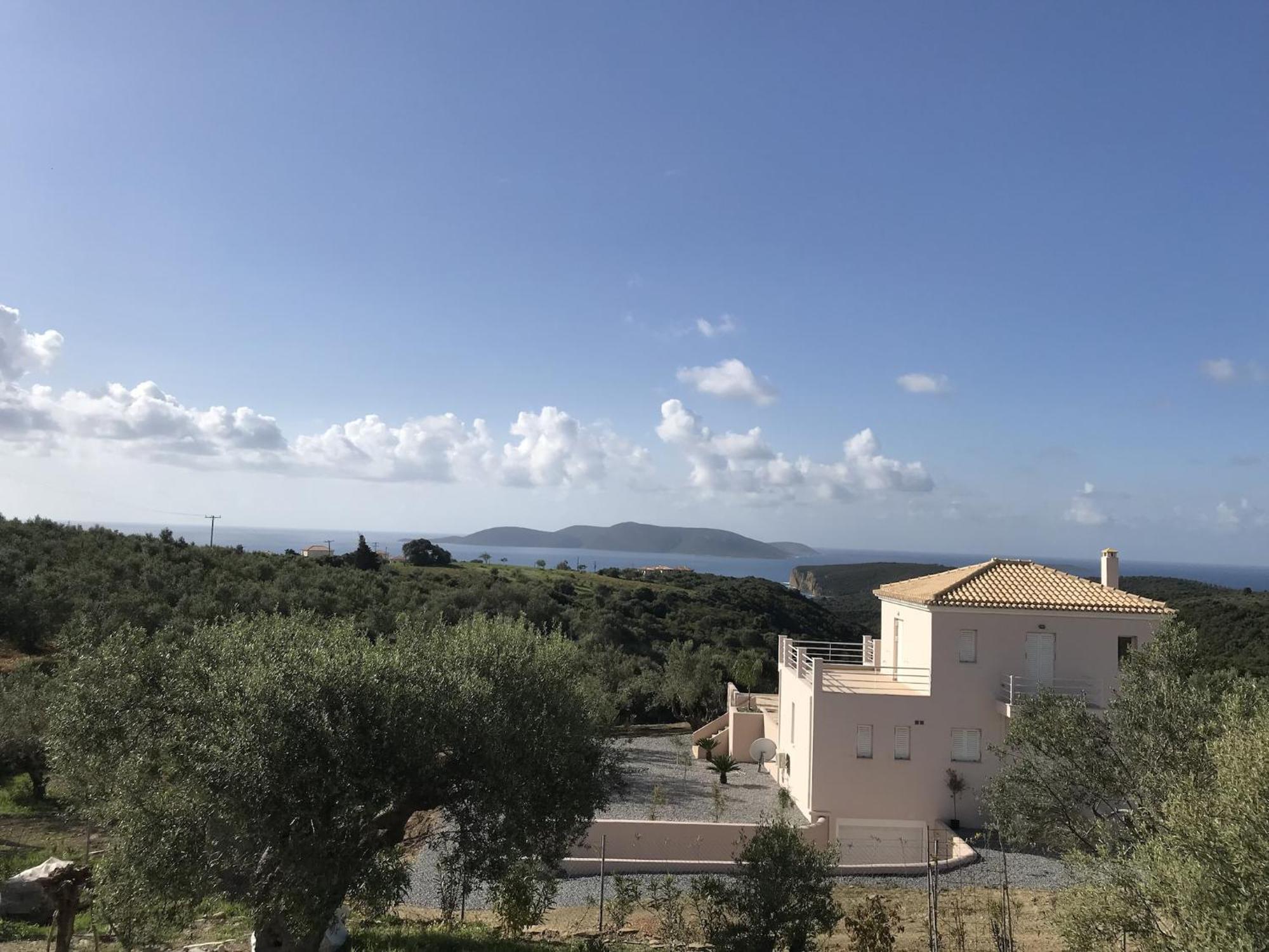 Luxurious Villa In Peloponnese With Swimming Pool Kamária Zewnętrze zdjęcie