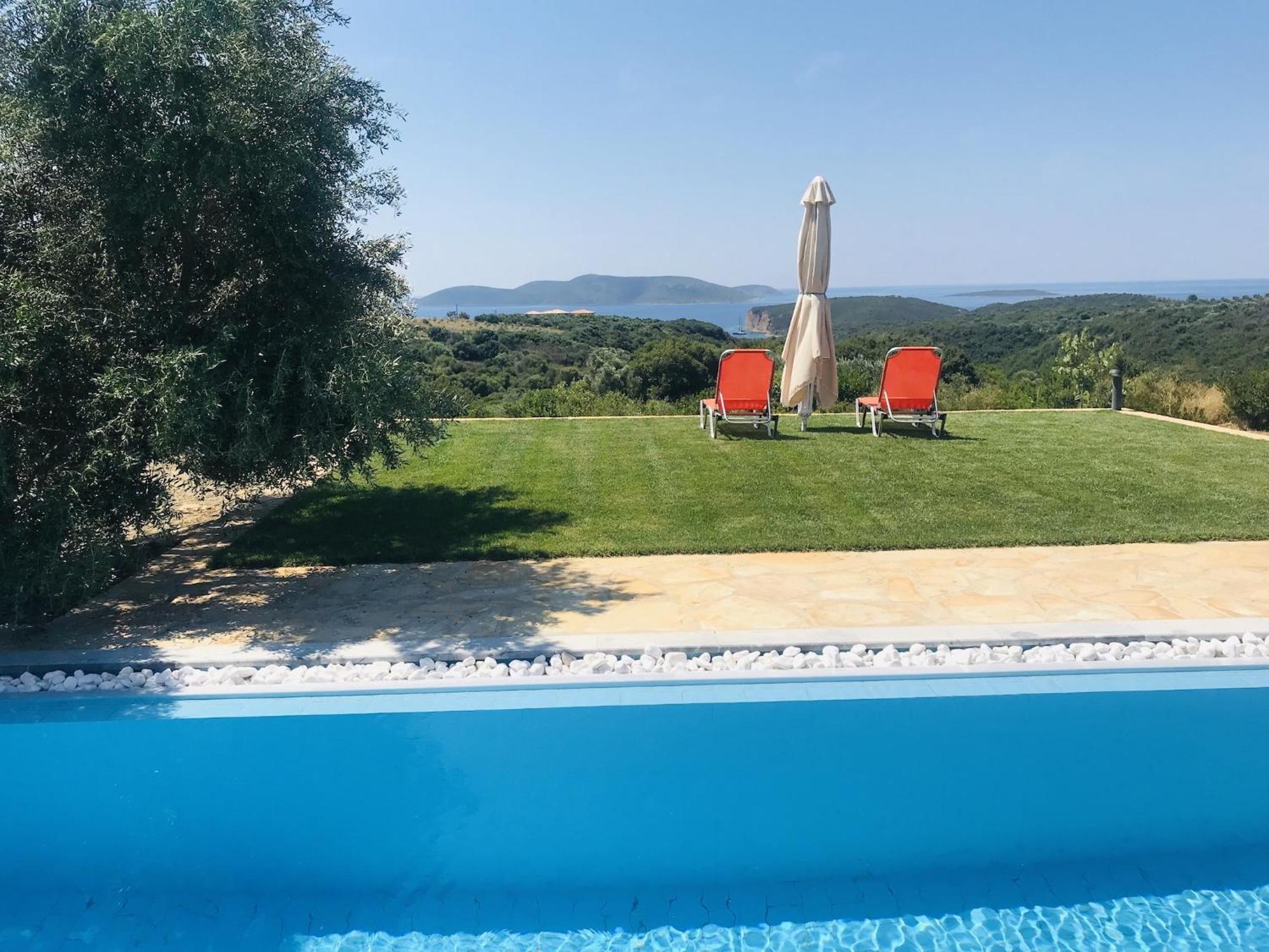 Luxurious Villa In Peloponnese With Swimming Pool Kamária Zewnętrze zdjęcie