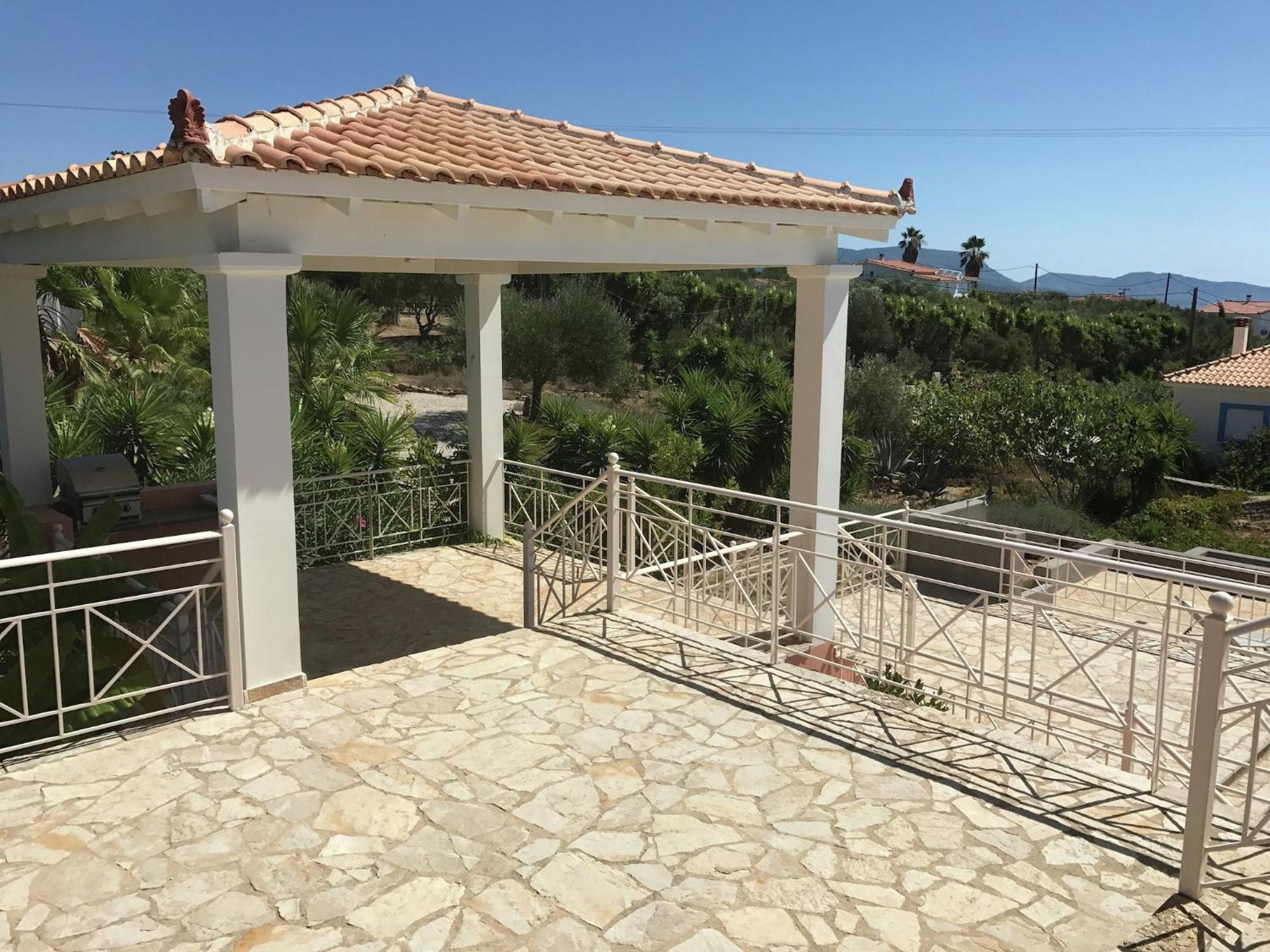 Luxurious Villa In Peloponnese With Swimming Pool Kamária Zewnętrze zdjęcie